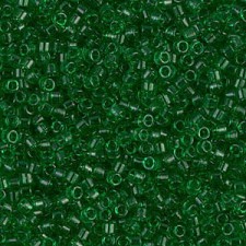 Miyuki delica Beads 11/0 - Transparent green DB-705